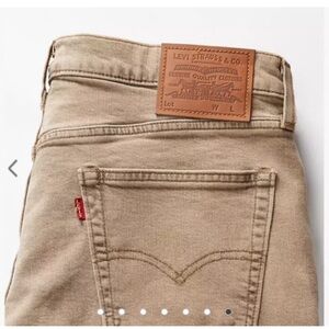 Levi 541 Athletic Taper khaki wash